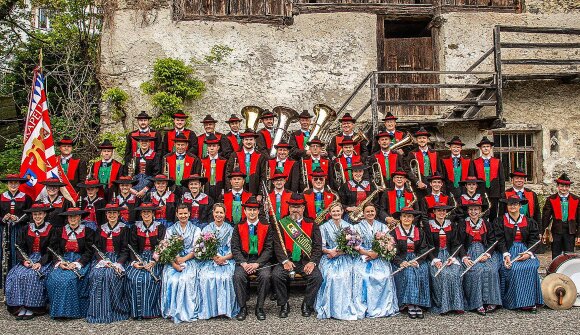 Concert of the music band of Rifiano