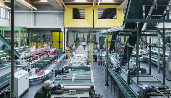 Visita alla coop.frutticoltori Juval