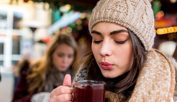 Mulled Wine stand in Valas